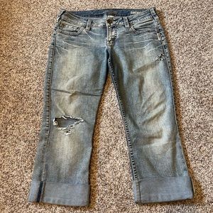 Silver Jeans capri